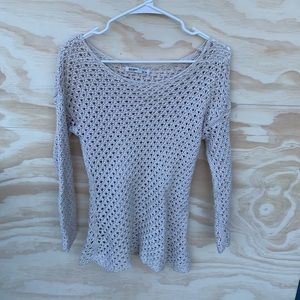 crocheted sweater